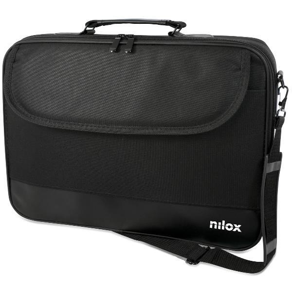 Nilox Maletín Duro para Portátil de 15,6 Pulgadas Negro en Poliéster con 2 Compartimentos Nilox Maletín Duro para Portátil de 15,6 Pulgadas Negro en Poliéster con 2 Compartimentos