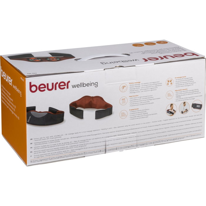 Beurer MG-151 Masajeador Múltiple Shiatsu 3D con Función Calor