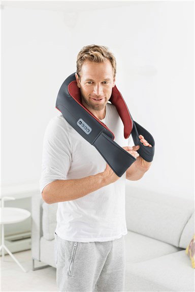 Beurer MG-151 Masajeador Múltiple Shiatsu 3D con Función Calor para Cuello, Espalda, Hombros y Muslos