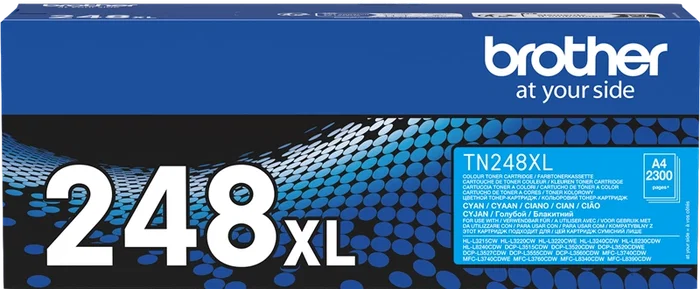 Brother TN248XLC Tóner Cian XL