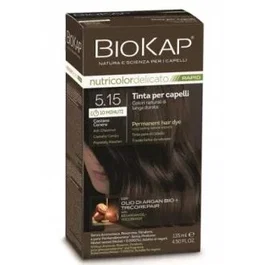 Biokap Rapid Castaño Ceniza 5.15 Tinte Rápido Sin Amoniaco Vegano Tubo 140Gr