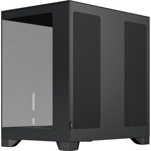 Fractal Design Pop 2 Vision ATX Torre PC Caja Panorámica Cristal Negro RGB, 4 Ventiladores, FD-C-POV2A-02