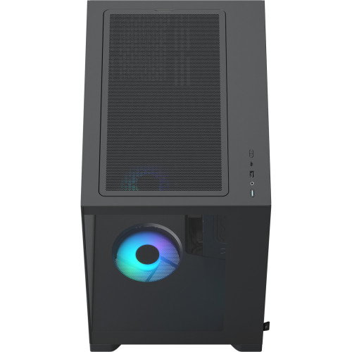 Fractal Design Pop 2 Vision ATX Torre PC Caja Panorámica Cristal Negro RGB, 4 Ventiladores, FD-C-POV2A-02