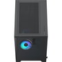 Fractal Design Pop 2 Vision ATX Torre PC Caja Panorámica Cristal Negro RGB, 4 Ventiladores, FD-C-POV2A-02