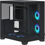 Fractal Design Pop 2 Vision ATX Torre PC Caja Panorámica Cristal Negro RGB, 4 Ventiladores, FD-C-POV2A-02