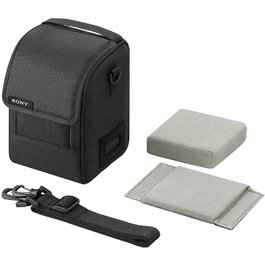 Sony LCS-FEA1 Funda para objetivo, negro