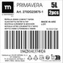 La Mediterranea Botella de Vidrio Primavera 5L con Grifo y Tapón