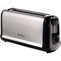 Moulinex Tostador de Ranura Larga de 1000 W Acero Inoxidable, Tostador Ranura Larga 1000W INOX