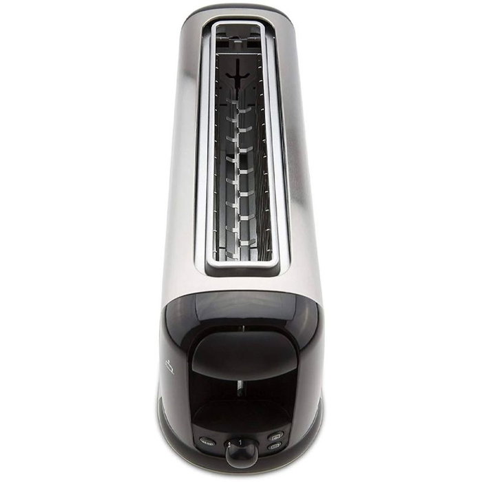 Moulinex Tostador de Ranura Larga de 1000 W Acero Inoxidable, Tostador Ranura Larga 1000W INOX