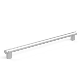 HERRAJES ALK Tirador Zamak Modelo Astoria Efecto Inox Dist. Agujero 320Mm para Muebles