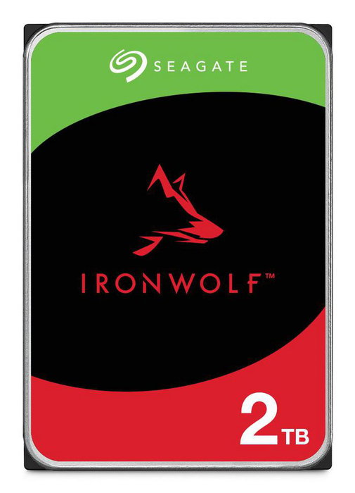 Seagate IronWolf 2TB, Unidad de disco duro NAS, 3.5 pulgadas, SATA 6 Gb/s, 256 MB de caché, para uso 24x7 en entornos domésticos y empresariales Seagate IronWolf 2TB, Unidad de disco duro NAS, 3.5 pulgadas, SATA 6 Gb/s, 256 MB de caché, para uso 24x7 en entornos domésticos y empresariales