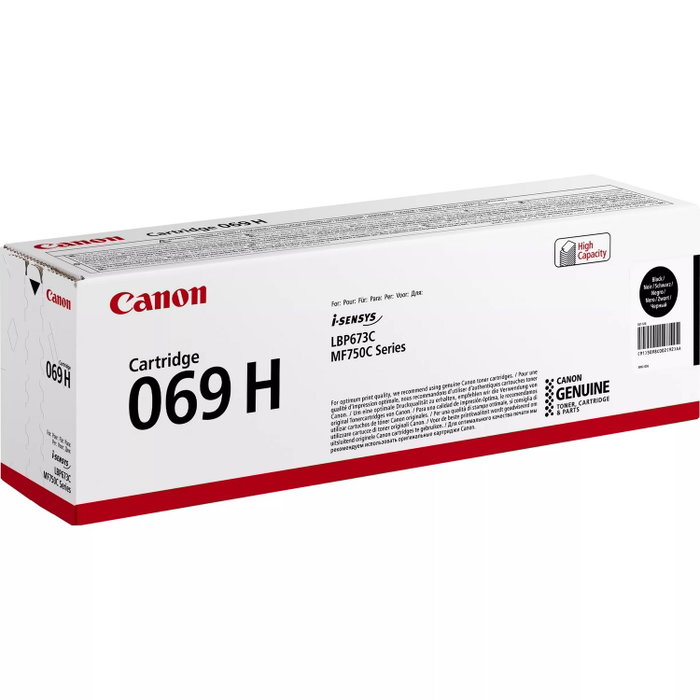 Canon Cartucho de Tóner 069H Negro Original 5098C002
