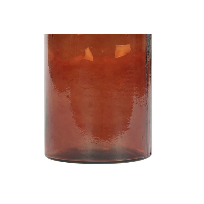 DKD Home Decor Jarrón Enea de Cristal Reciclado 25x25x75 cm, 32 L