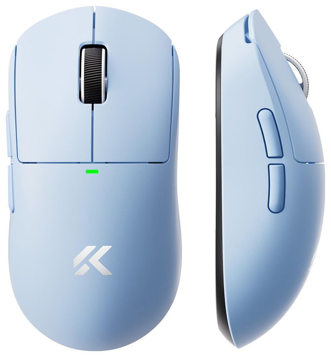 Mchose MC-A5V3-3 Ratón láser gaming inalámbrico Bluetooth 2.4GHz USB-C 26000DPI azul