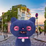 Zuru Peluche Fuggler Gato Monstruo Feo Divertido 23 cm Modelos Surtidos