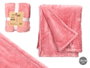 Giftdecor Manta Sedalina Rosa 130 x 160 cm (Set de 8)