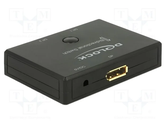 DeLOCK Conmutador Bidireccional DisplayPort 4K 60 Hz