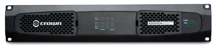 Crown DCi DA Amplificador de Potencia de Cuatro Canales, 600W a 4 Ohms, Audio en Red Dante/AES67 y 70V/100V