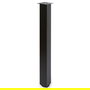 HERRAJES ALK Juego 4 Patas Regulable Para Mesa Rigo 60X60-710 Negro Mesa Fija
