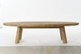 DKD Home Decor Mesa de Centro de Madera Reciclada 140x60x35 Marrón Natural