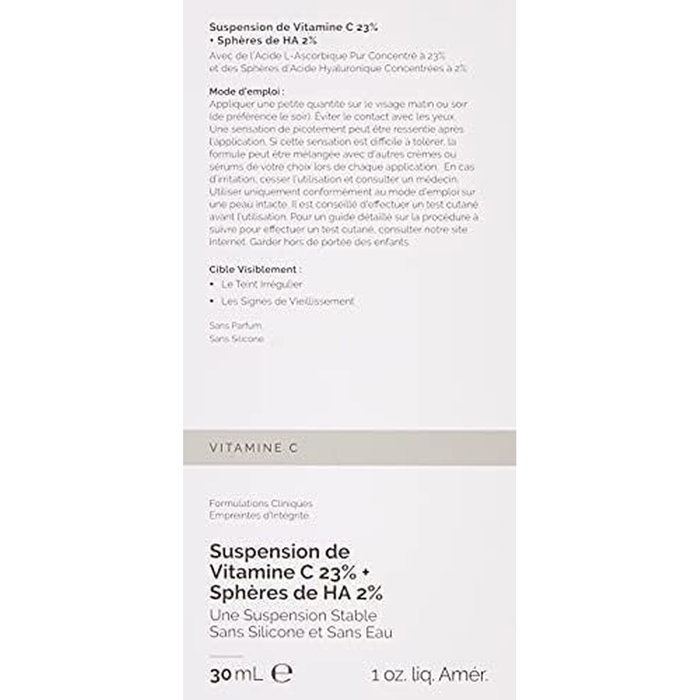The Ordinary Vitamin C Suspension 23% + HA Spheres 2% 30 ml The Ordinary Vitamin C Suspension 23% + HA Spheres 2% 30 ml