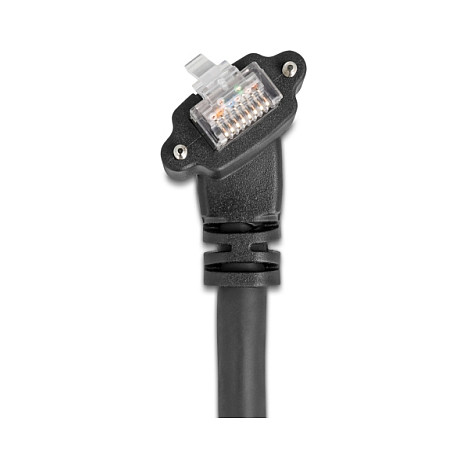 DeLOCK 80920 Cable de red GigE Cat6 S/FTP 5 m Negro