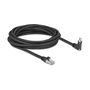DeLOCK 80920 Cable de red GigE Cat6 S/FTP 5 m Negro