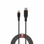 Lindy Cable de Carga y Sincronización USB Tipo C a Lightning Reforzado 0,5 m Negro