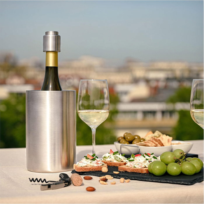 My Bar Enfriador Botella Inox 12x18.8cm (6 Unidades) My Bar Enfriador Botella Inox 12x18.8cm (6 Unidades)