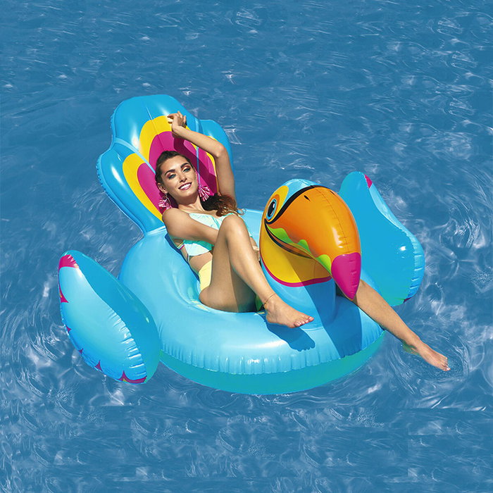Bestway Figura Hinchable Tucán con Asas para Playa y Piscina