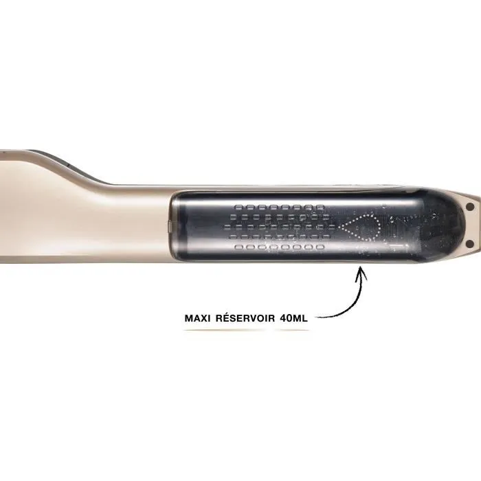 Saint Algue 3992 Demeliss Titanium Plancha al Vapor con Elixir Tratamiento Brillo Ritual Titanio