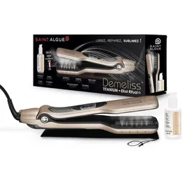 Saint Algue 3992 Demeliss Titanium Plancha al Vapor con Elixir Tratamiento Brillo Ritual Titanio