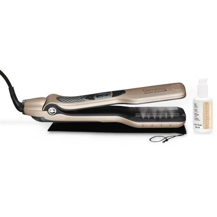 Saint Algue 3992 Demeliss Titanium Plancha al Vapor con Elixir Tratamiento Brillo Ritual Titanio