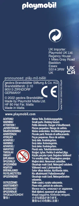 Playmobil 70647 Llavero Pirata Rico, Figura en Plástico Multicolor para Niño a Partir de 4 Años