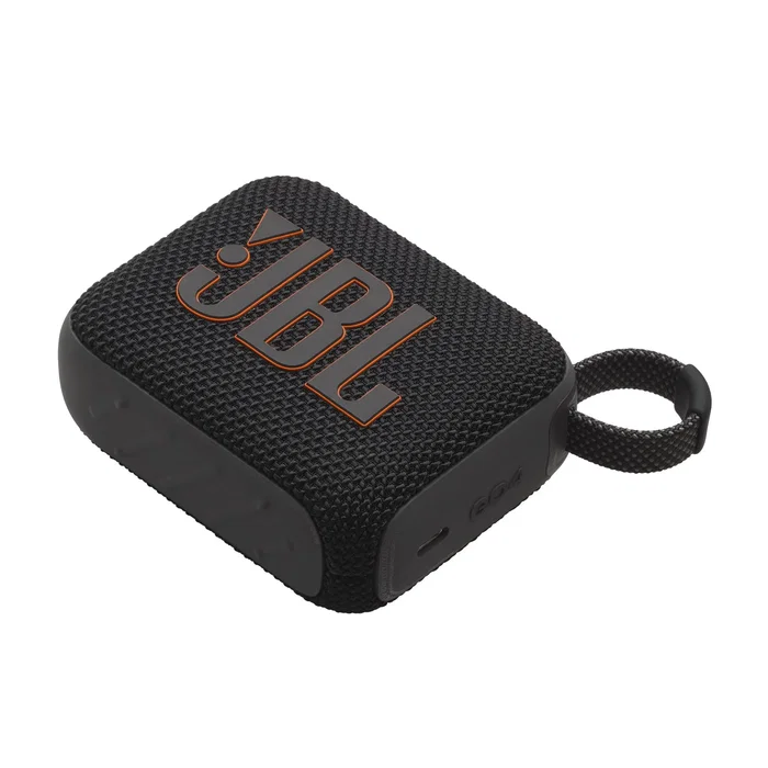 JBL Go 4 Altavoz Portátil Bluetooth 4.2 W Monofónico, Resistente al Agua y Polvo IP67, Color Negro, Incluye Cable USB-C