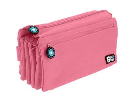 Grafoplas Estuche portatodo Bits&Bobs cuádruple color rosa