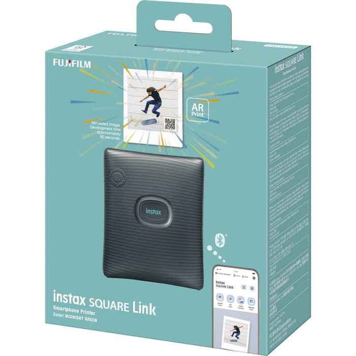 Fujifilm instax SQUARE SQ Link EX D Midnight Green Fujifilm instax SQUARE SQ Link EX D Midnight Green