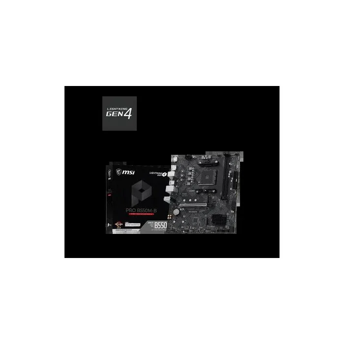 MSI PRO B550M-B mATX AM4 DDR4 MSI PRO B550M-B mATX AM4 DDR4