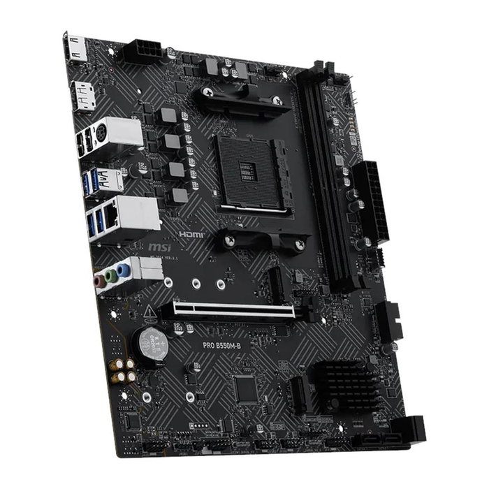 MSI PRO B550M-B mATX AM4 DDR4 MSI PRO B550M-B mATX AM4 DDR4