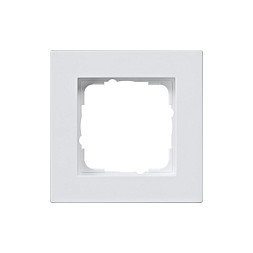 GIRA 0211225 Placa ciega de 1 módulo en color blanco