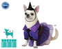 Disfraz Para Mascota Bruja Vestido Violeta Con Sombrero Talla M Halloween