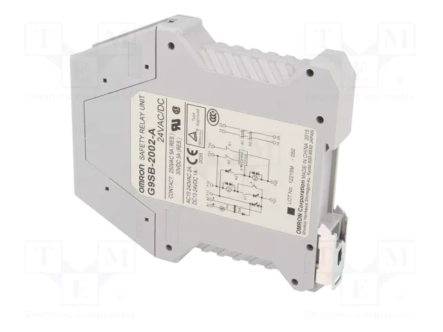 OMRON G9SB-2002-A Relé de Seguridad 24VAC/24VDC OMRON G9SB-2002-A Relé de Seguridad 24VAC/24VDC