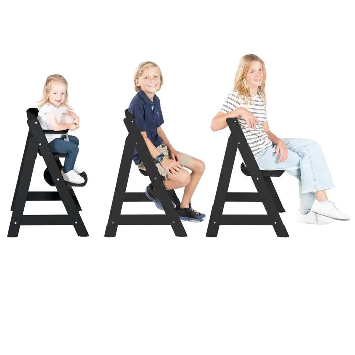 Roba Trona convertible SIT UP FLEX desde 6 meses hasta 70 kg Negra