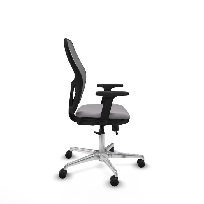 PIQUERAS Y CRESPO Silla de Oficina Jorquera Gris con Mecanismo Sincro/Traslack