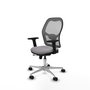 PIQUERAS Y CRESPO Silla de Oficina Jorquera Gris con Mecanismo Sincro/Traslack