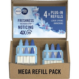 Febreze 3Volution Duftstecker 4x Nachfllflakons Aprilfrisch