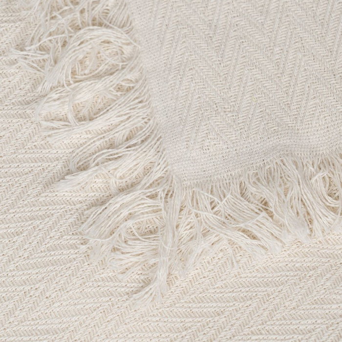 Ixia Plaid Espiga Crema Algodón Decoración 180 x 260 cm Ixia Plaid Espiga Crema Algodón Decoración 180 x 260 cm