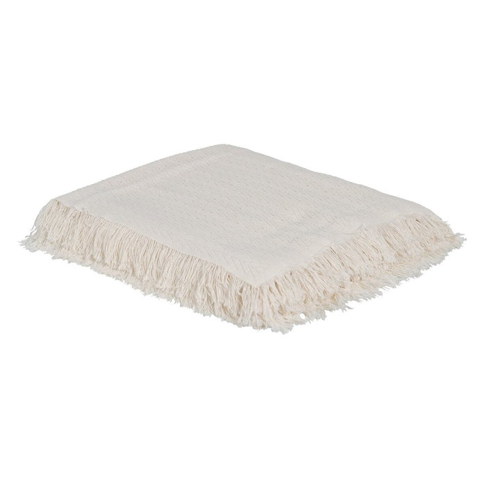 Ixia Plaid Espiga Crema Algodón Decoración 180 x 260 cm Ixia Plaid Espiga Crema Algodón Decoración 180 x 260 cm