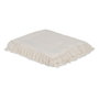 Ixia Plaid Espiga Crema Algodón Decoración 180 x 260 cm