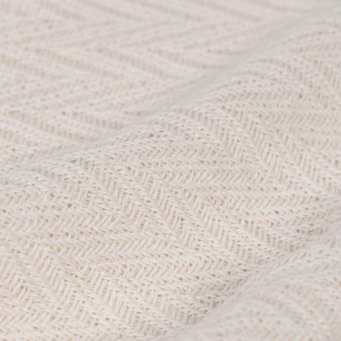 Ixia Plaid Espiga Crema Algodón Decoración 180 x 260 cm Ixia Plaid Espiga Crema Algodón Decoración 180 x 260 cm